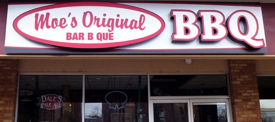 Moe's Original BBQ in Boulder, Colorado