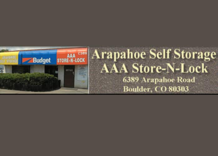 Arapahoe Self Storage LLC — Self Storage in Boulder, Colorado