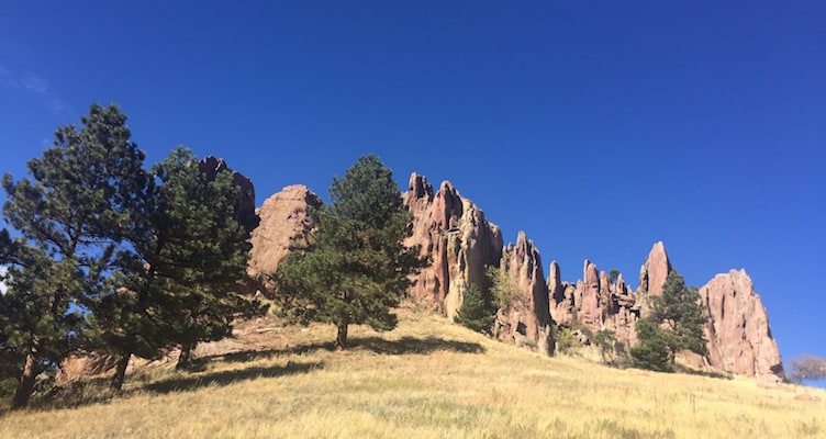 boulder co red rocks trail hike