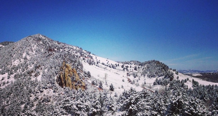 boulder winter hiking