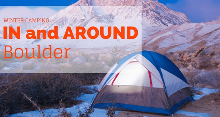 WINTER CAMPING boulder