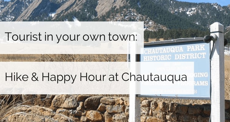 boulder hike happy hour chautauqua