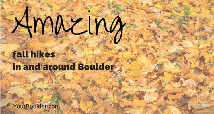 boulder hikes fall