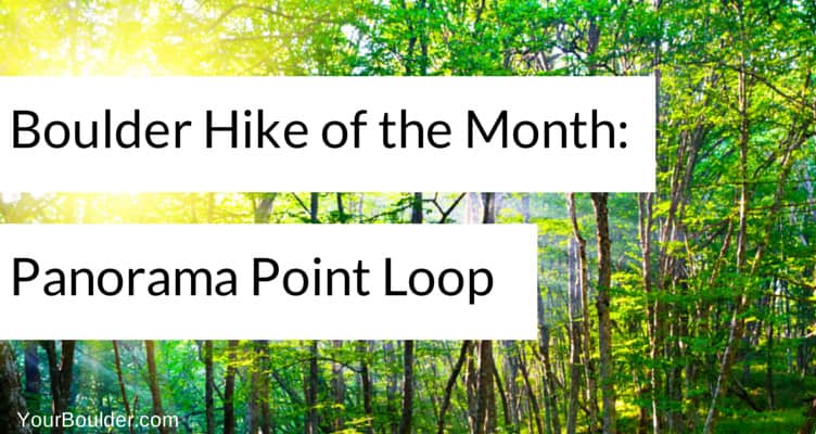 Boulder Hike panorama point loop