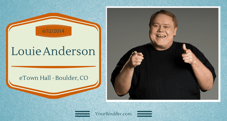 Louie Anderson eTown Boulder