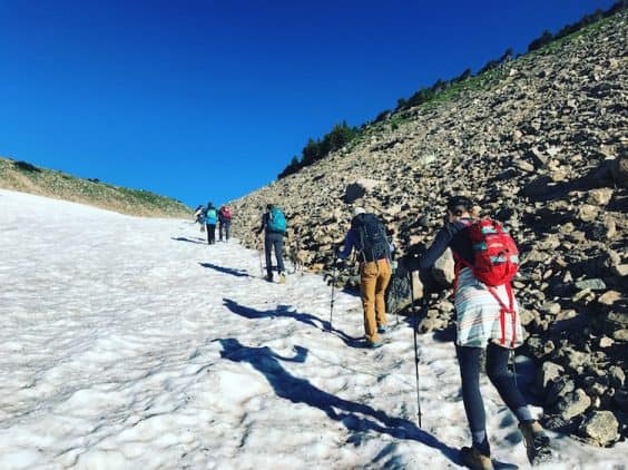 st marys glacier boulder hike