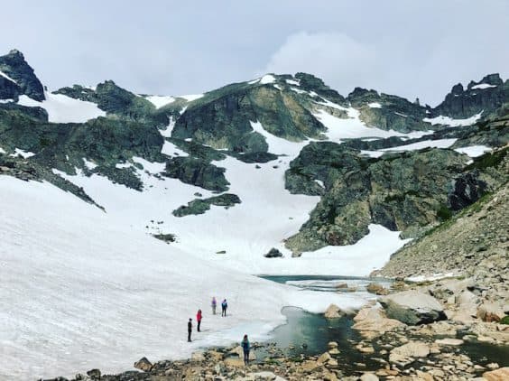 isabelle glacier boulder hike