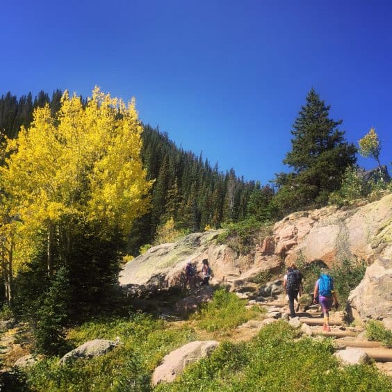 emerald lake trail RMNP