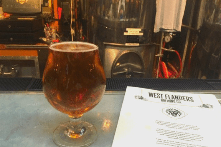 beer at west flanders brewing co