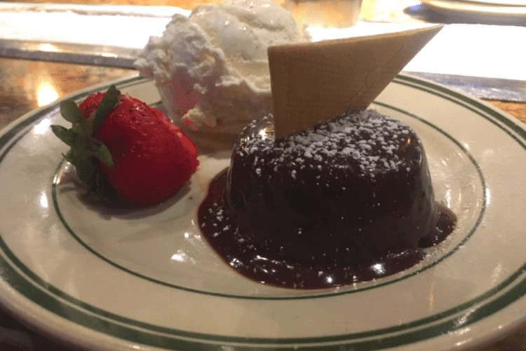 dessert at Boulder ChopHouse and Tavern