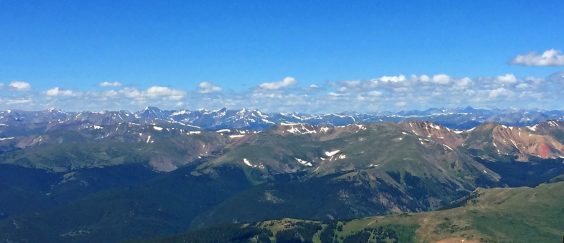 Bierstadt summit colorado 14er