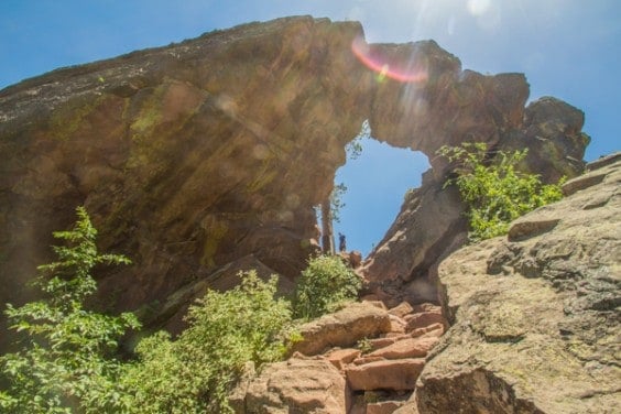 royal arch hiking boulder 5