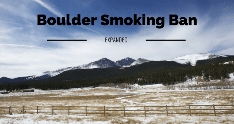 Boulder Smoking Ban
