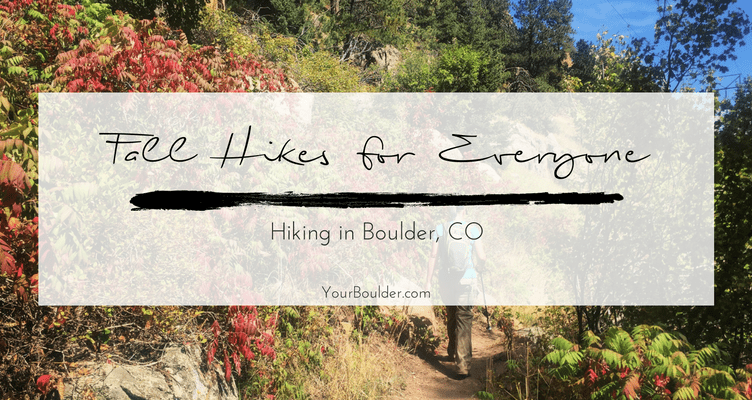 boulder co fall hikes