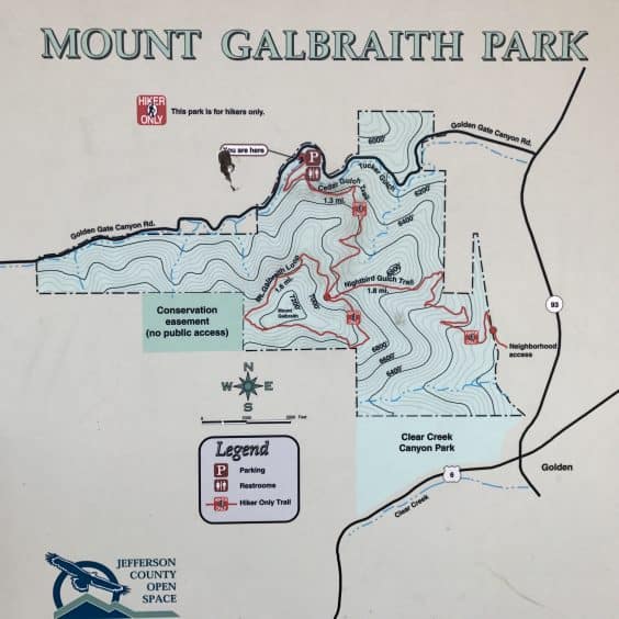 Galbraith Loop Colorado hike 1