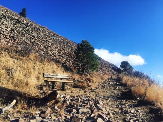sugarloaf bench boulder hike