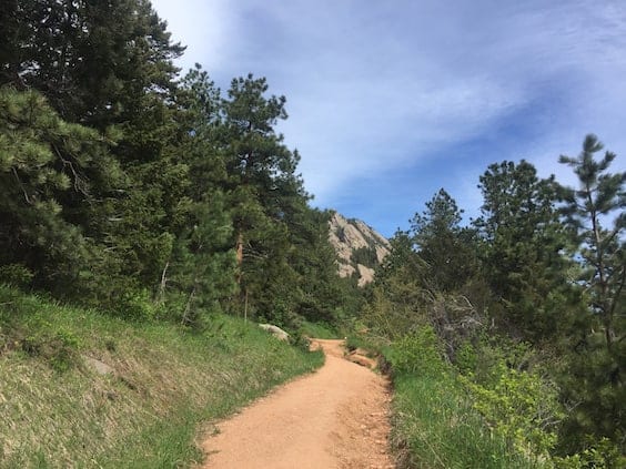 mesa trail hike boulder co