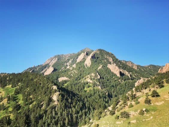 Bear Canyon hike: View from NCAR Trail