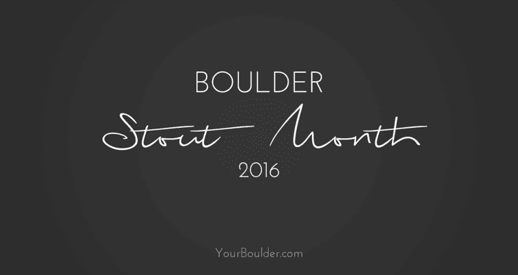 Stout Month boulder 2016