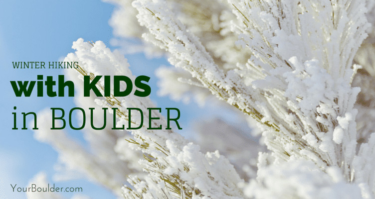 boulder hiking with kids winter