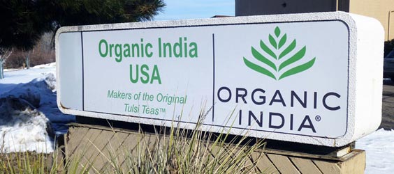 Organic India USA headquarters in Boulder, CO