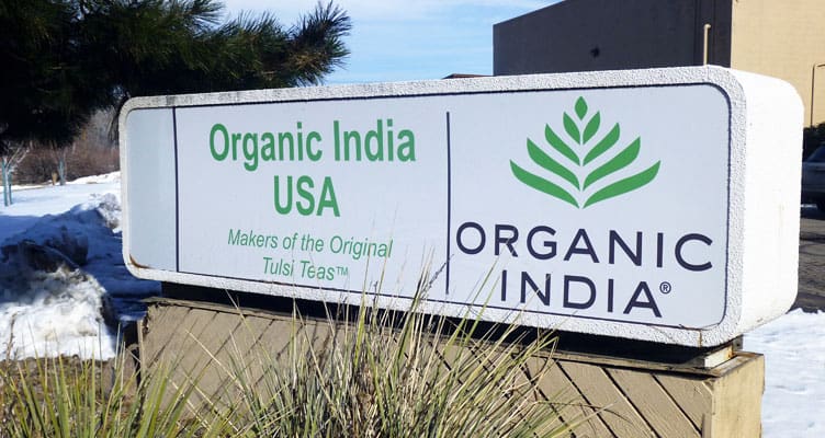 Organic India USA's Boulder, Colorado headquarters