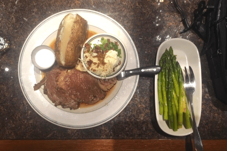 steak at Boulder ChopHouse & Tavern
